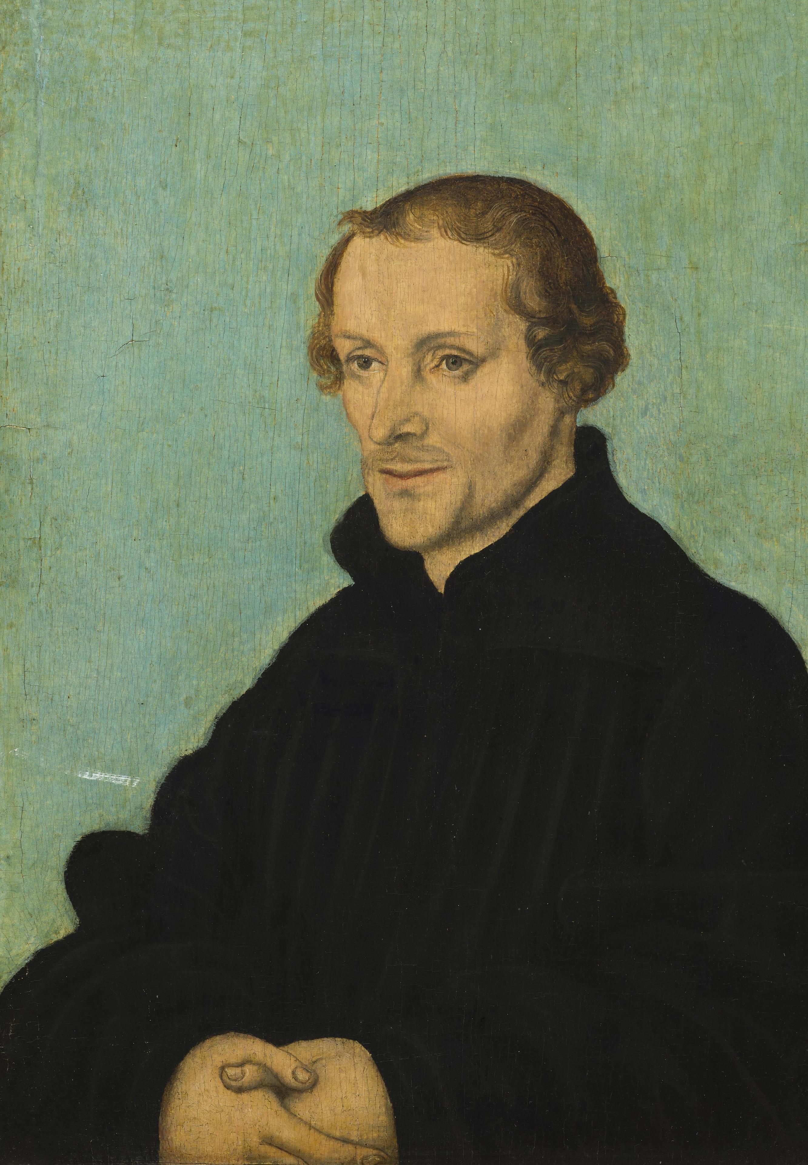 Portrait de Philippe Mélanchthon - Lucas Cranach the Elder