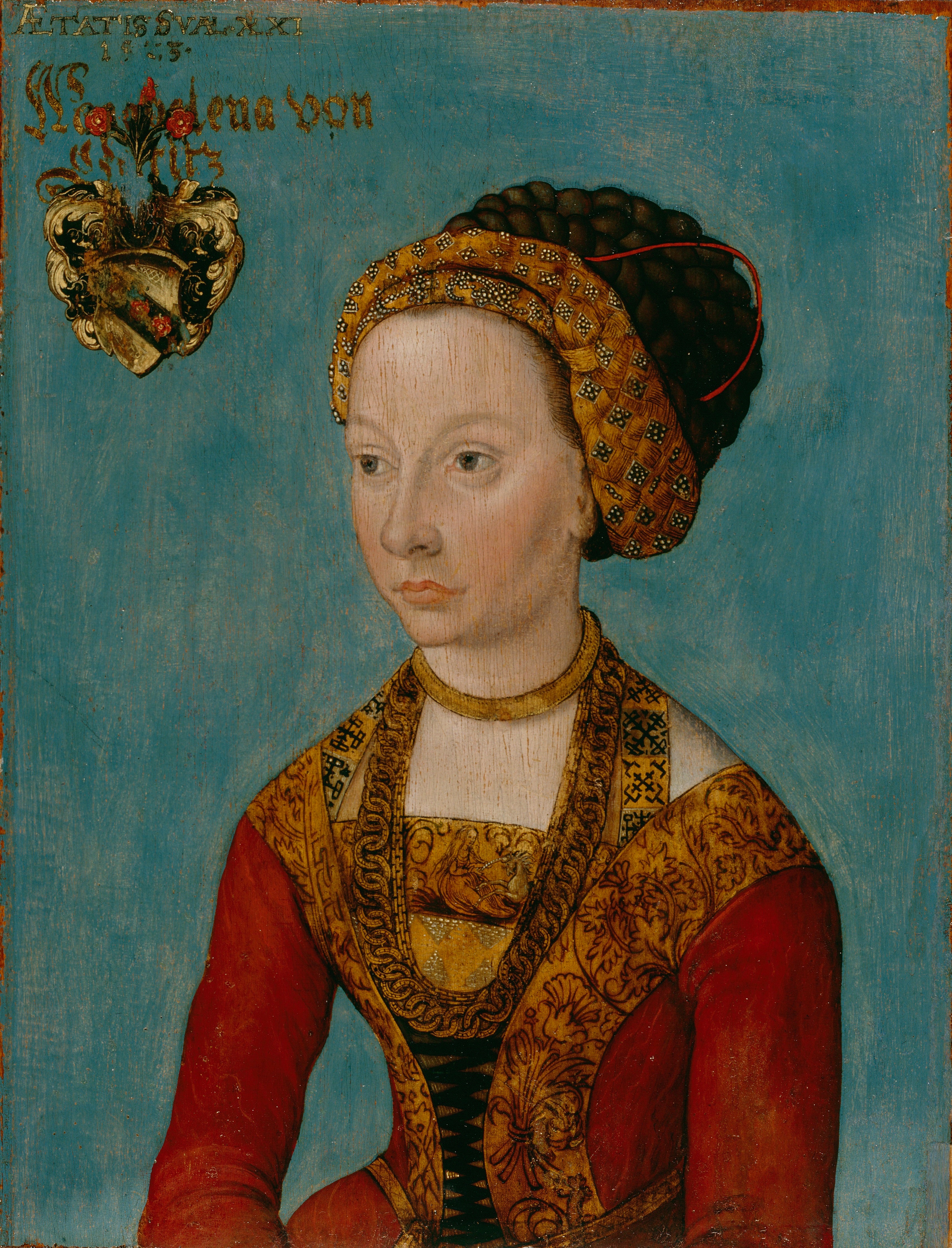 Portrait d'une mariée - Lucas Cranach the Elder
