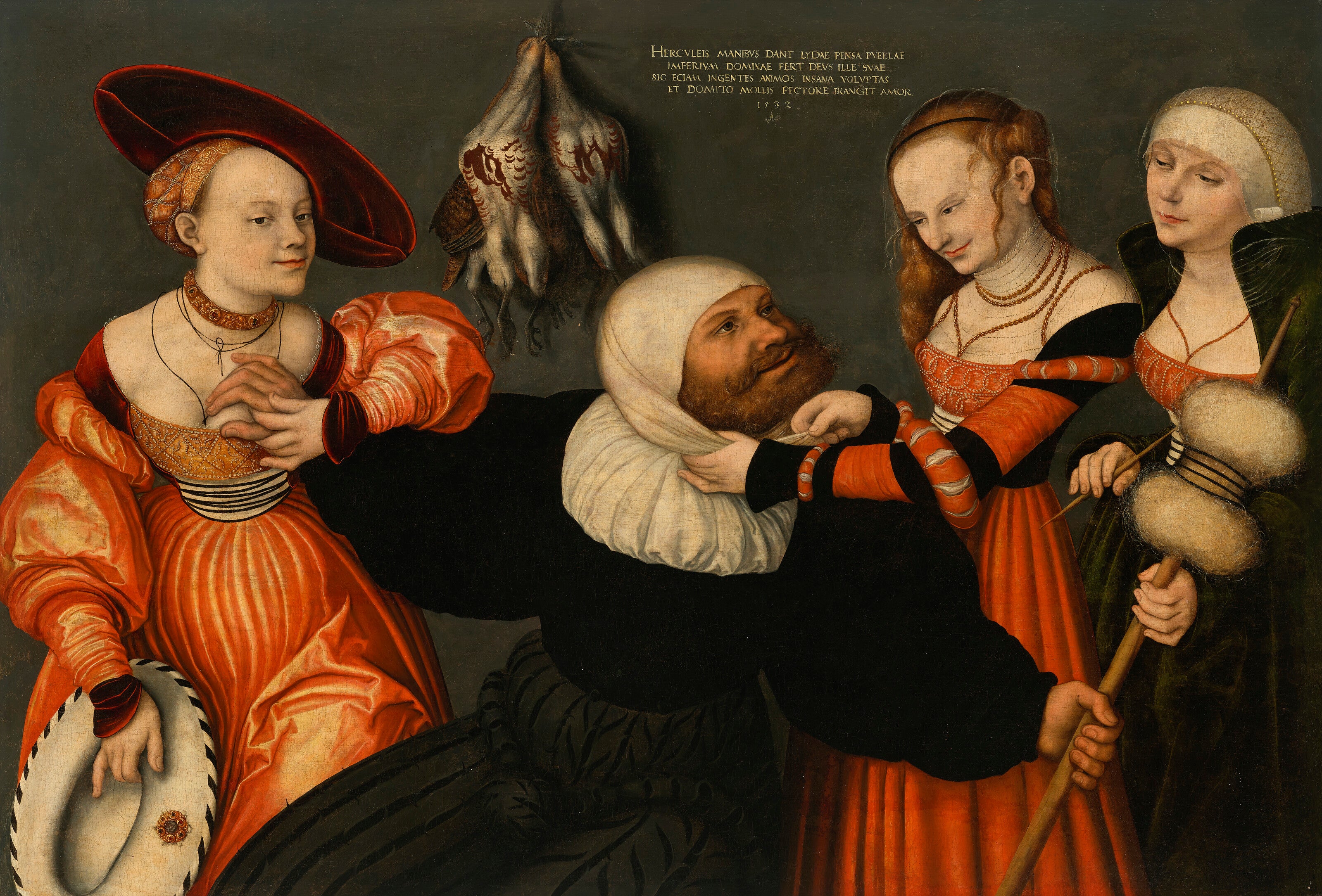 Hercule avec Omphale - Lucas Cranach the Elder