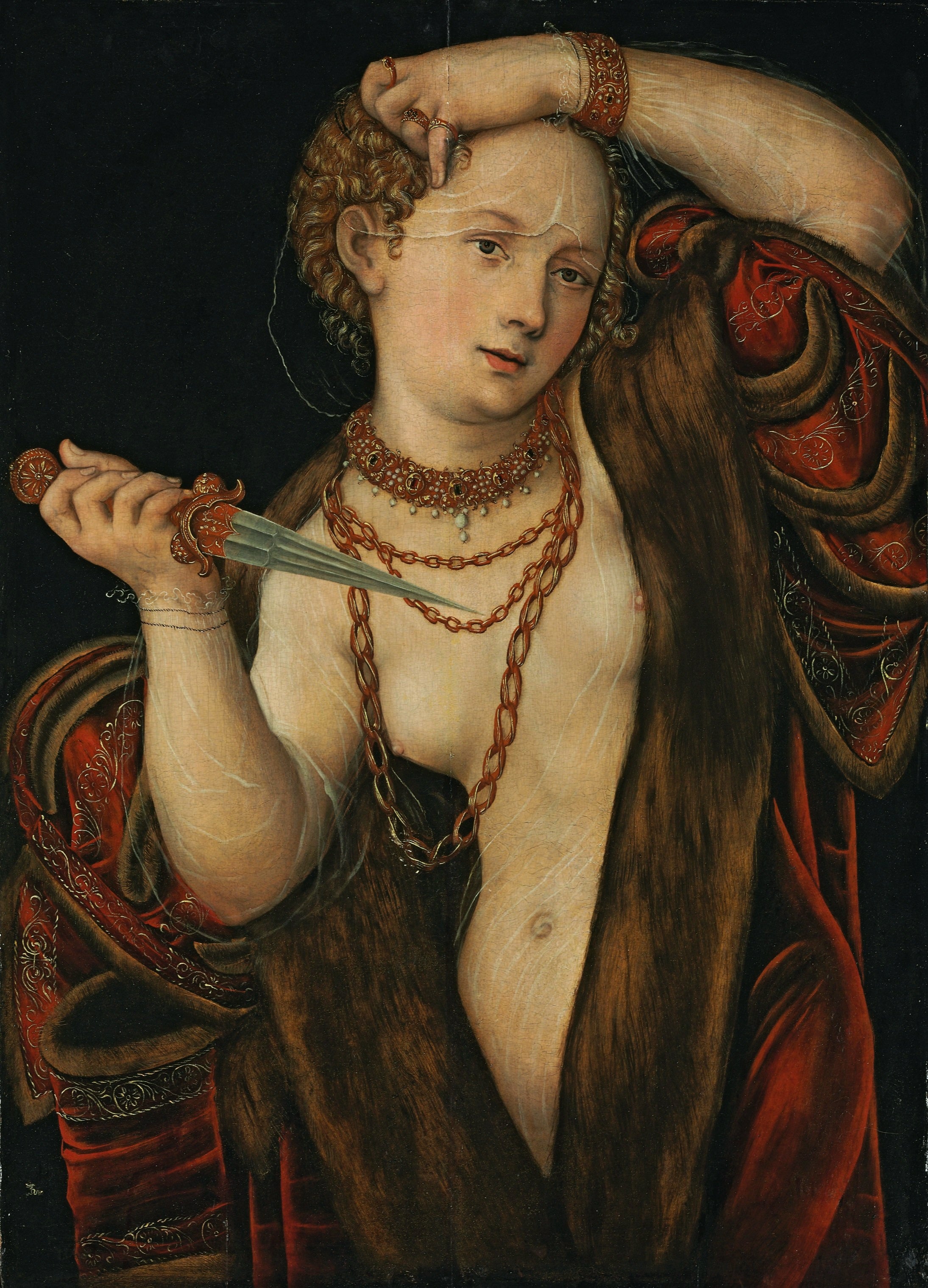 Lucrèce - Lucas Cranach the Elder
