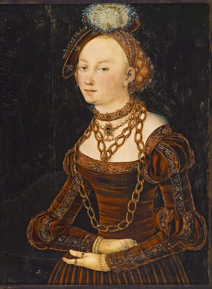 Portrait d'une dame - Lucas Cranach the Elder