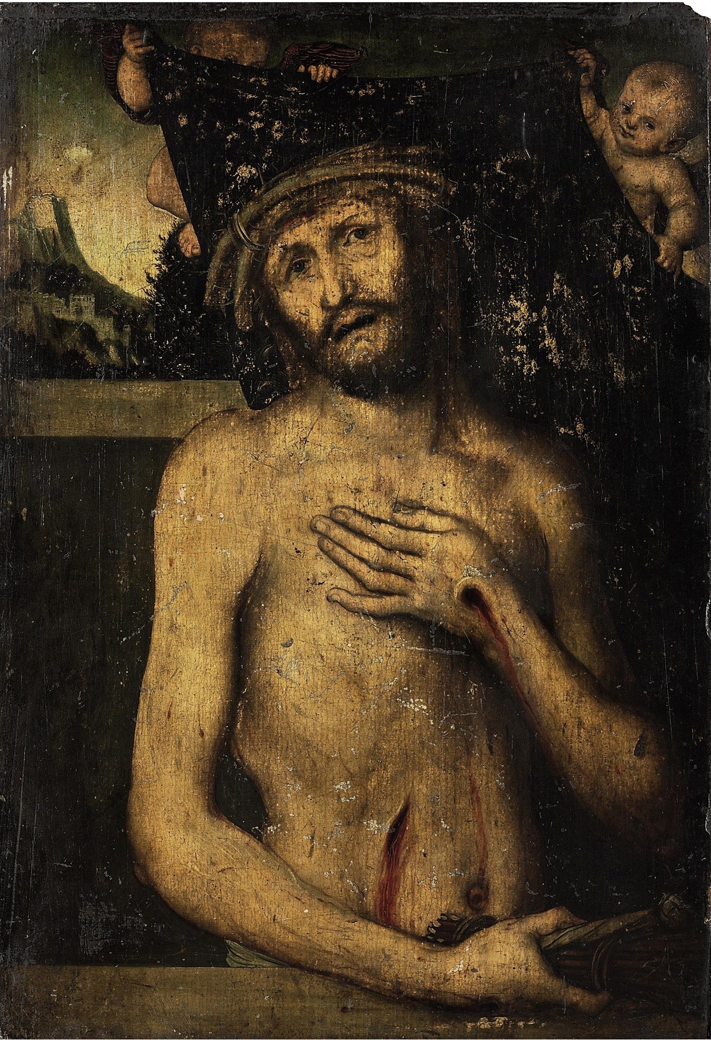 Le Christ, l'homme de douleur - Lucas Cranach the Elder