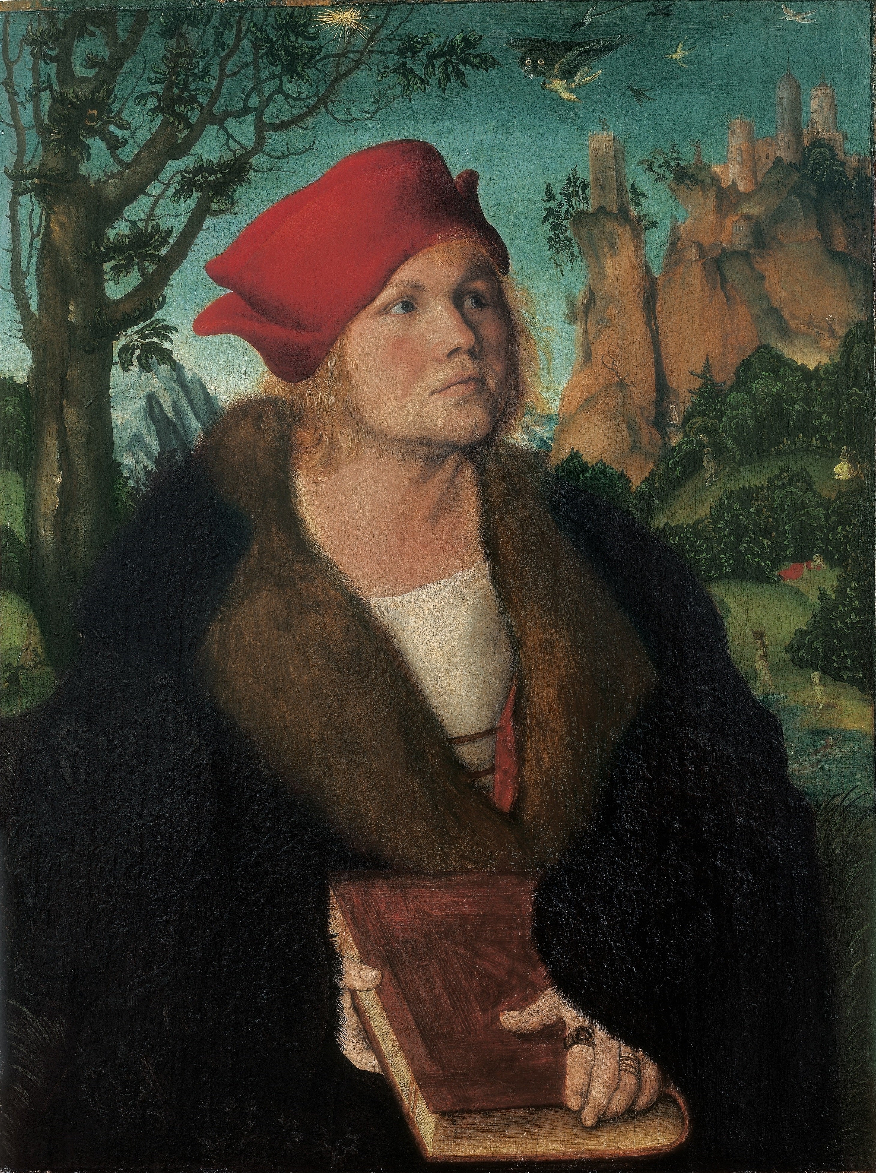Portrait de Johannes Cuspinian - Lucas Cranach the Elder