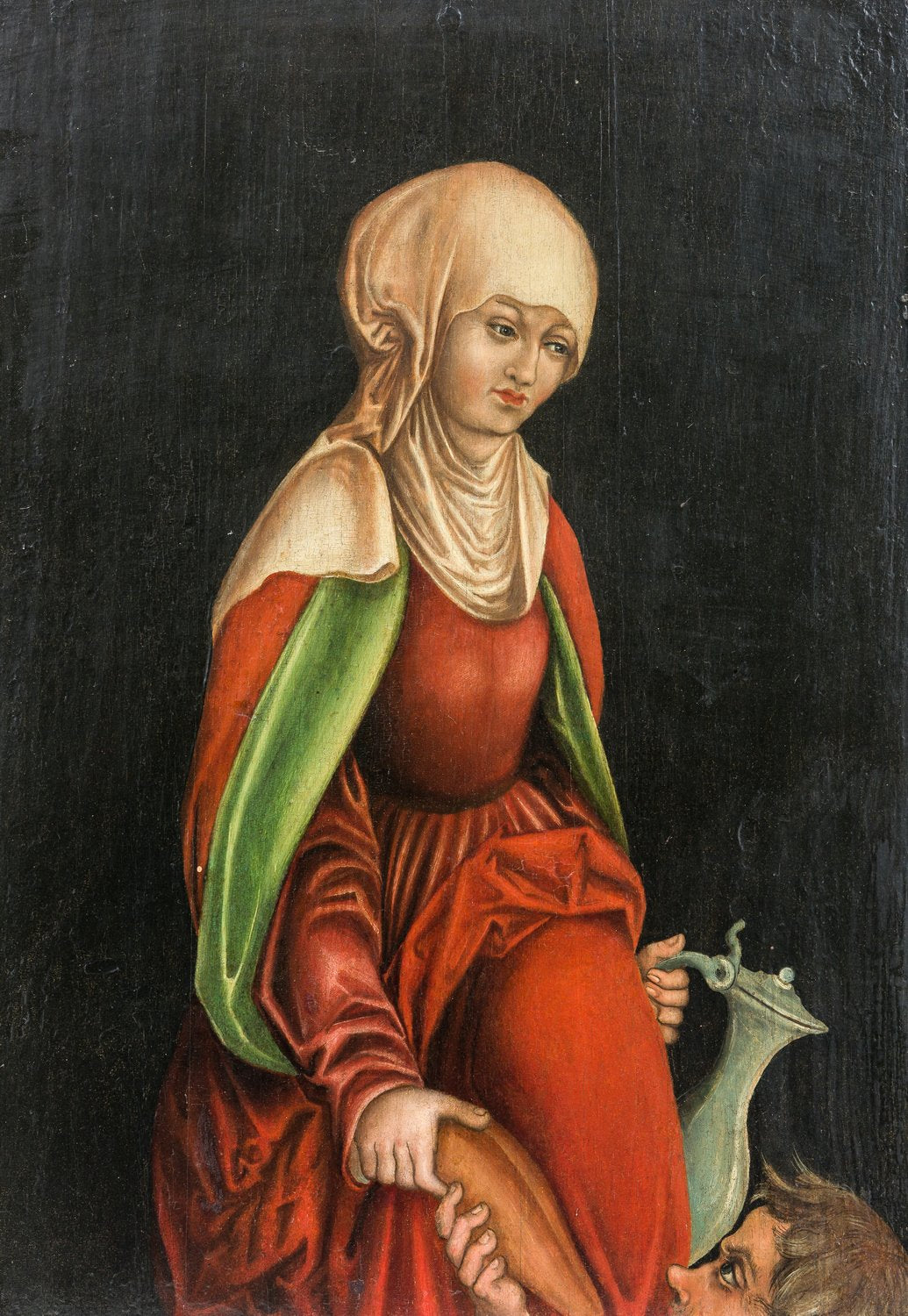Sainte Élisabeth de Thuringe donne du pain et de l'eau à un mendiant - Lucas Cranach the Elder