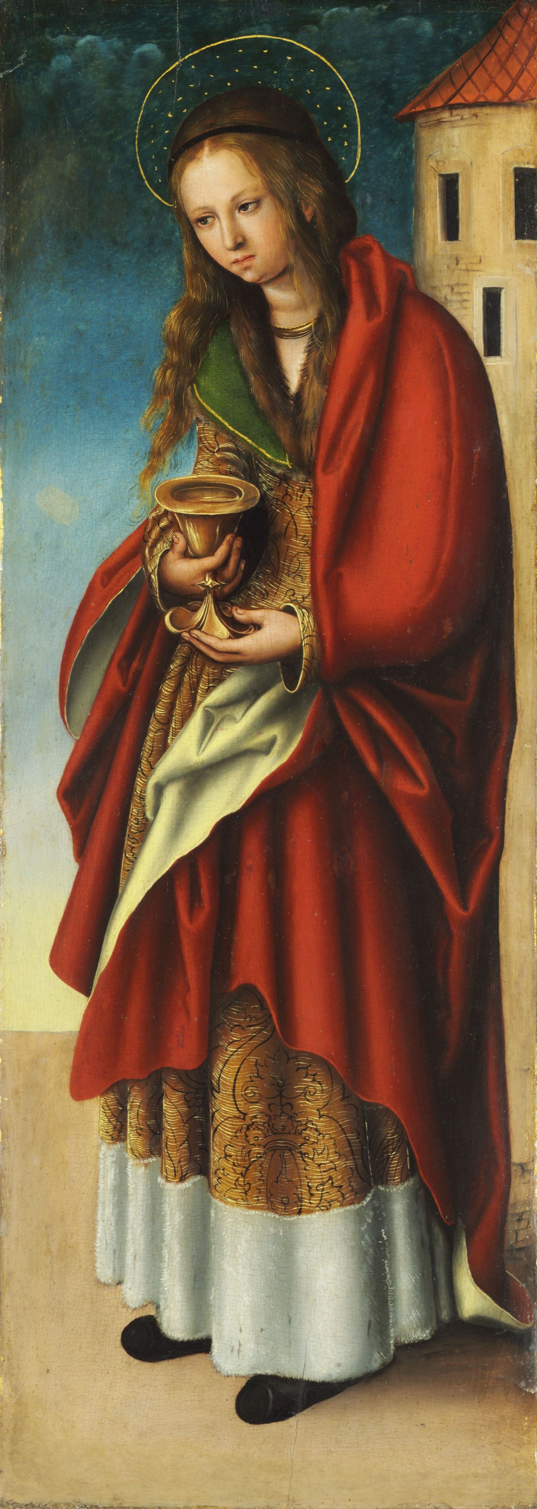 Sainte-Barbe - Lucas Cranach the Elder