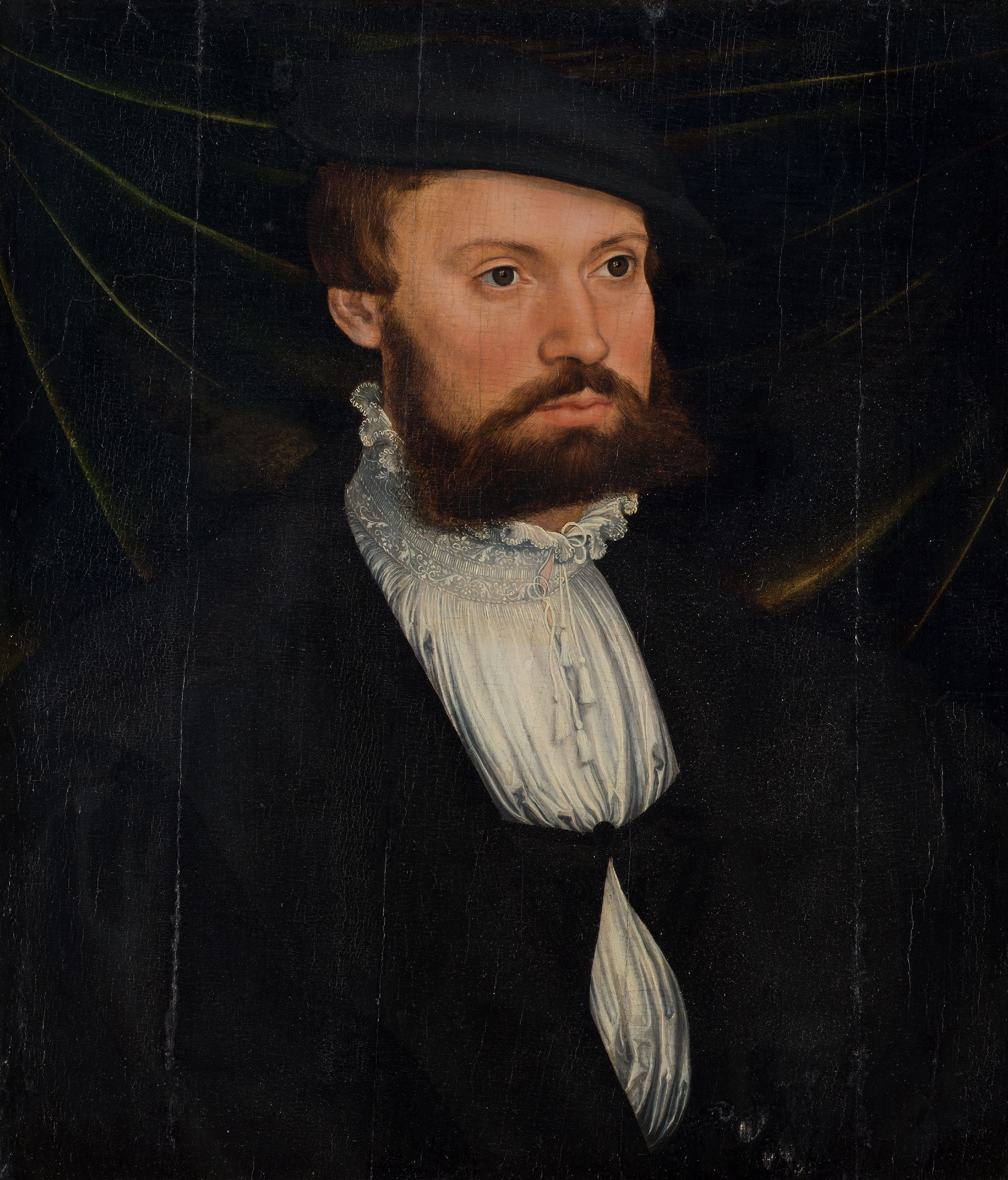 Portrait d'un homme barbu - Lucas Cranach the Elder