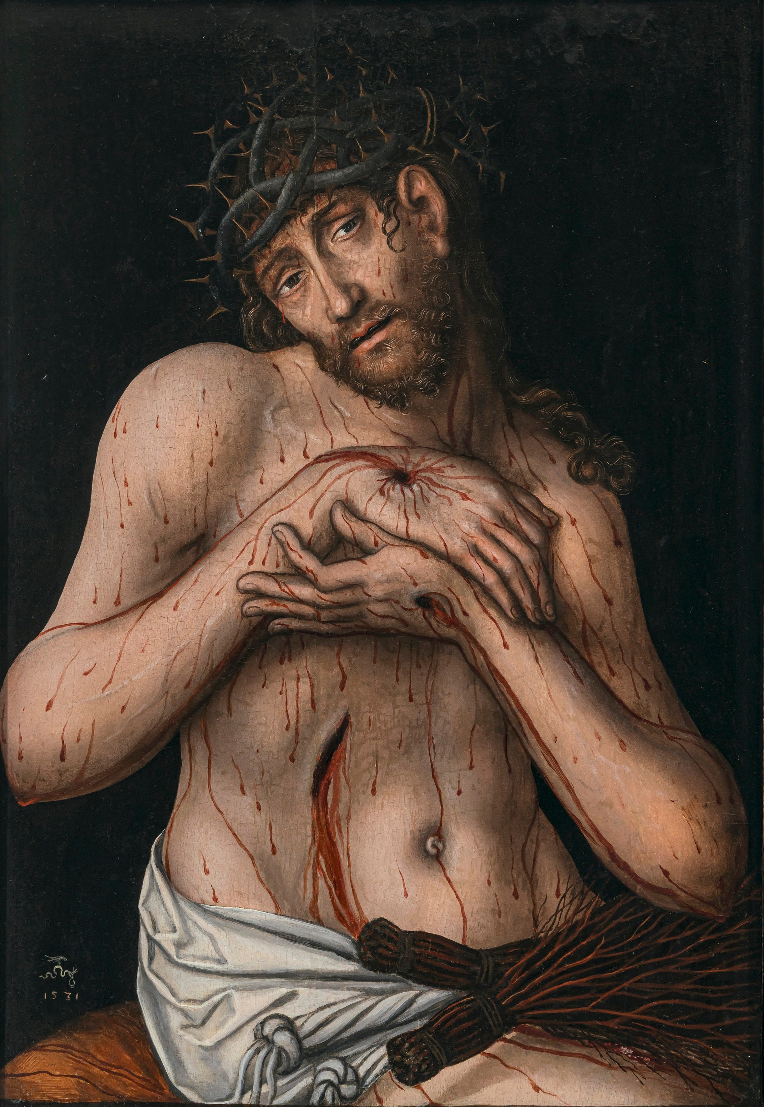 L'homme des douleurs - Lucas Cranach the Elder