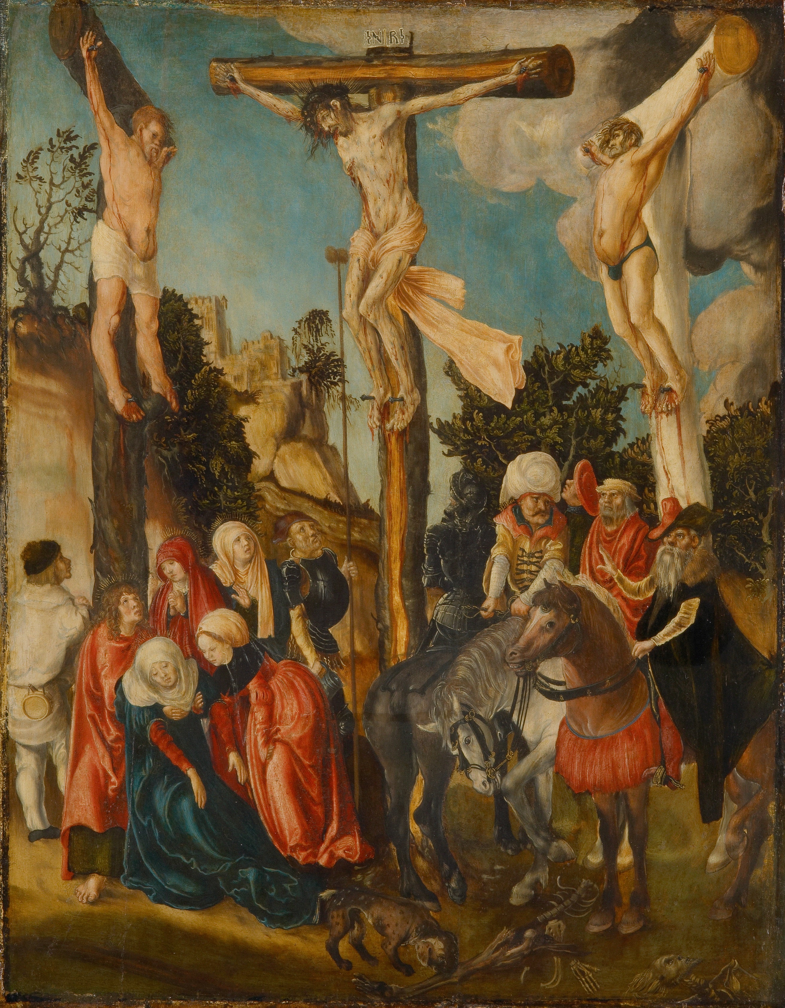 Crucifixion - Lucas Cranach the Elder