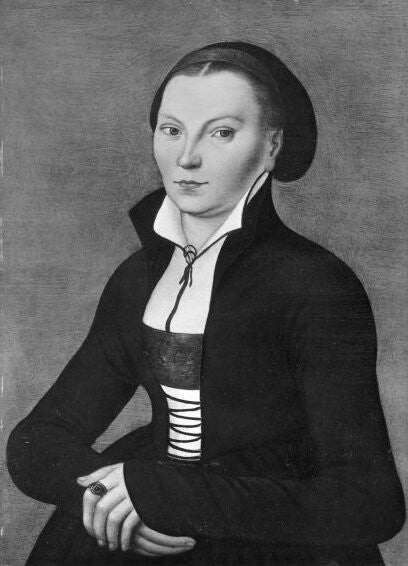 portrait de Catharina Bora - Lucas Cranach the Elder