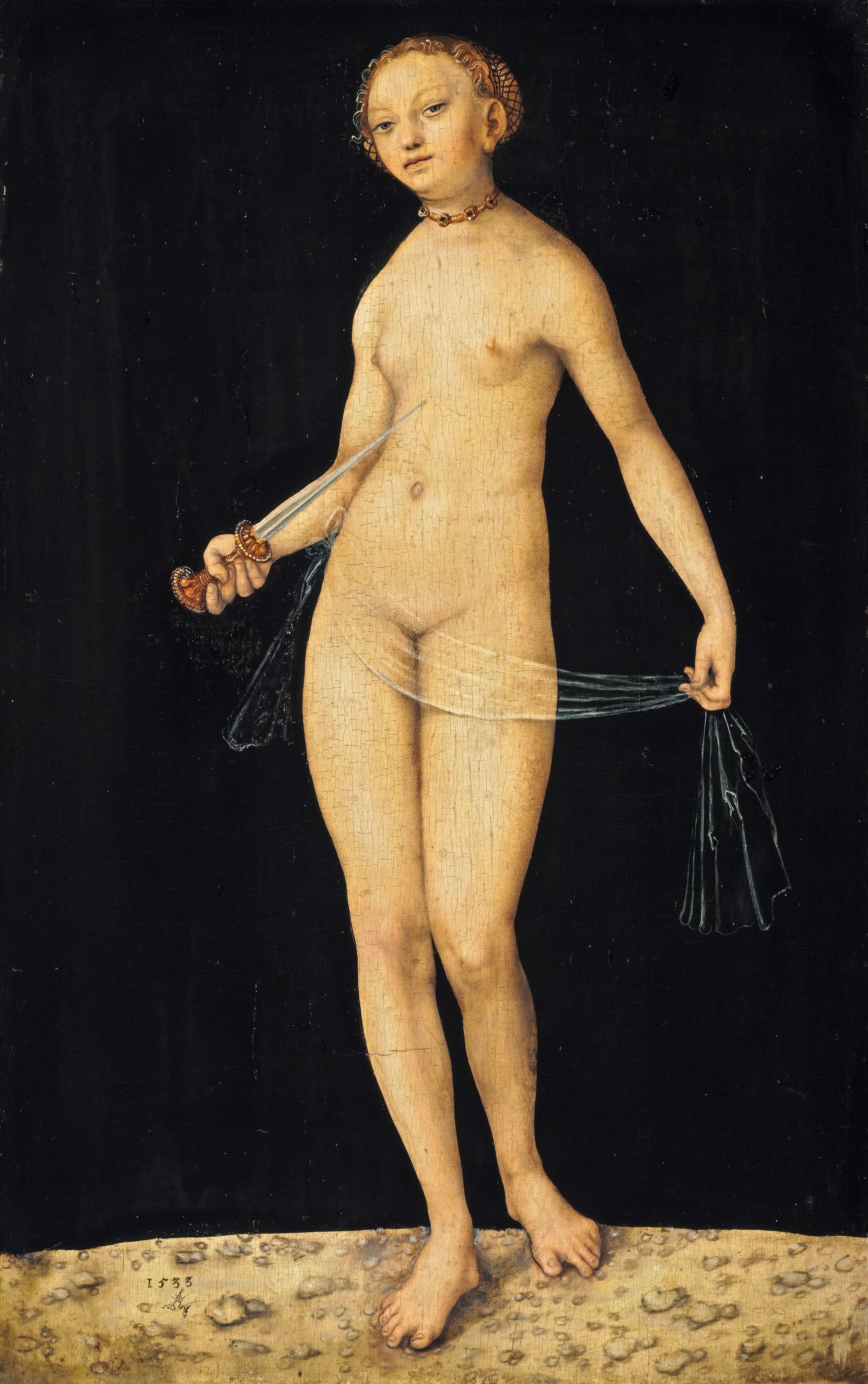 Lucrèce - Lucas Cranach the Elder