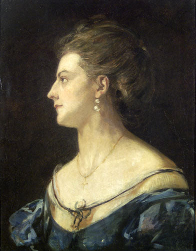 Portrait de sa femme - Viktor Madarász