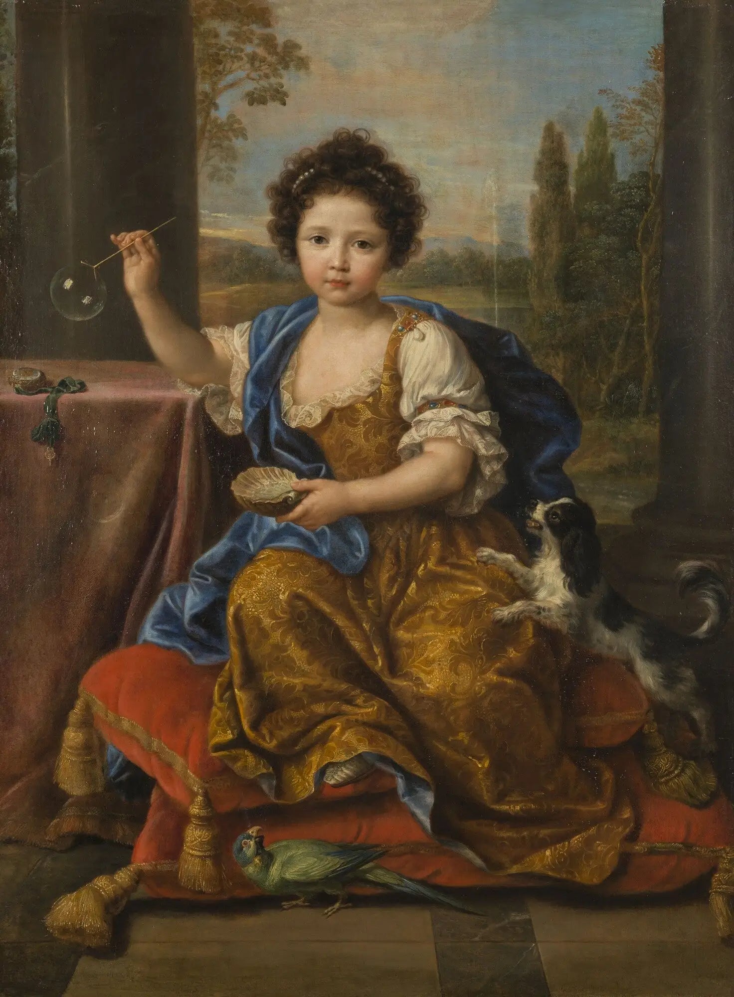 Louise-Marie de Bourbon duchesse d’Orléans dite mademoiselle de Tours - Pierre Mignard - Alpha Reproduction