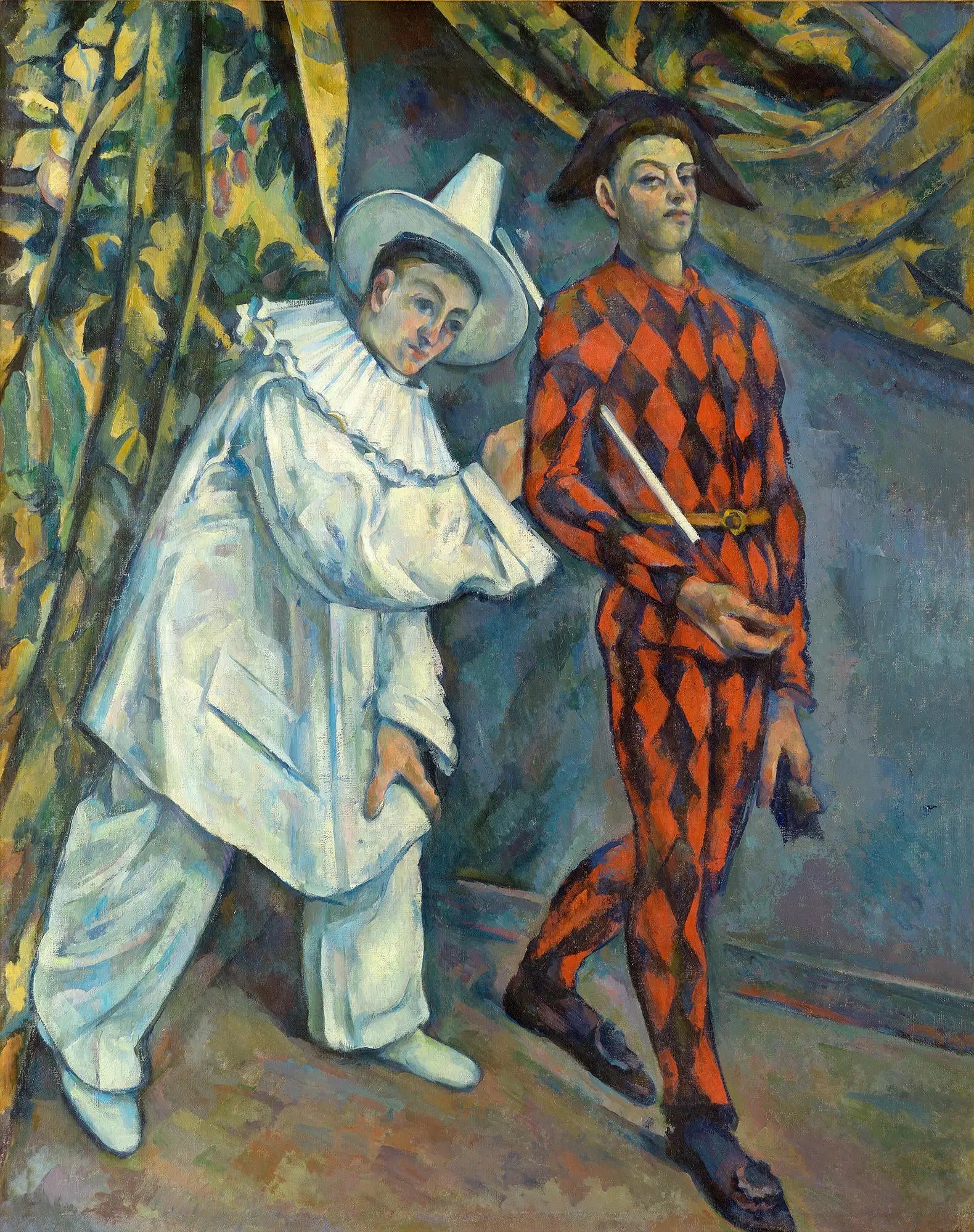 Reproduction du tableau « Mardi gras - Paul Cézanne » par Alpha Reproduction en peinture à l’huile
