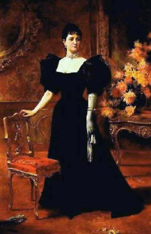 Portrait de María Ibarra de Matos - Arturo Michelena