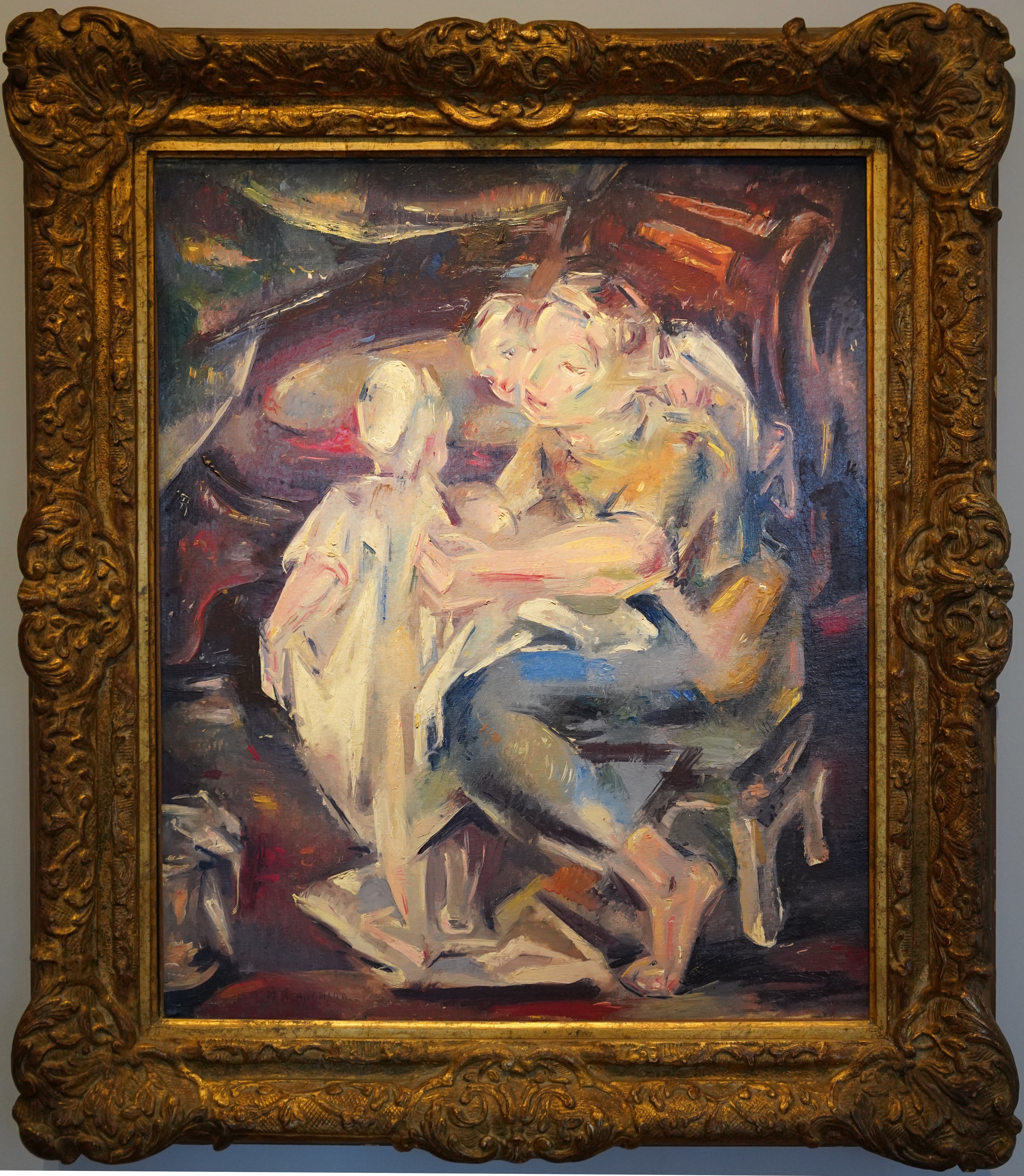 Scène familiale - María Blanchard