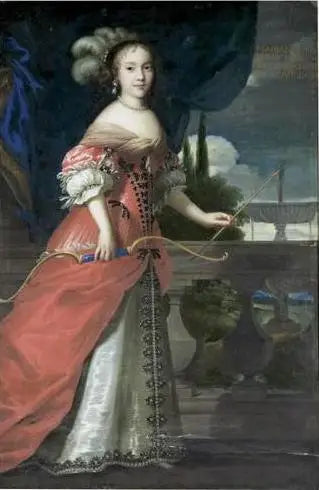 Marie Anne Mancini en chasseresse - Juste d’Egmont - Alpha Reproduction