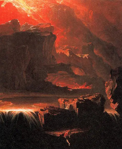 Sadak à la recherche des eaux de l’oubli - John Martin - Alpha Reproduction