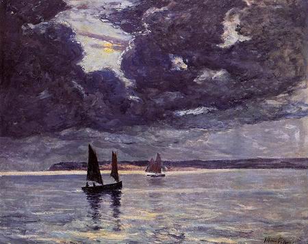 Le Retour des bateaux de pêche - Maxime Maufra - Alpha Reproduction
