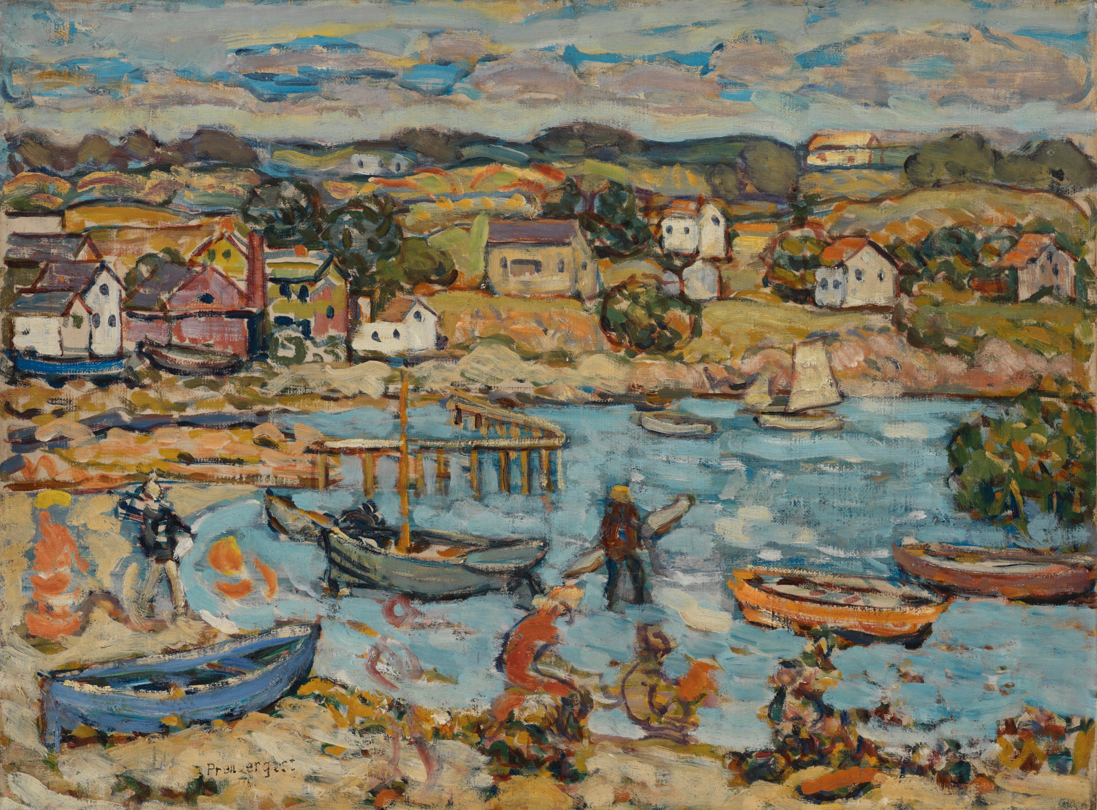 Port de Marblehead - Maurice Prendergast
