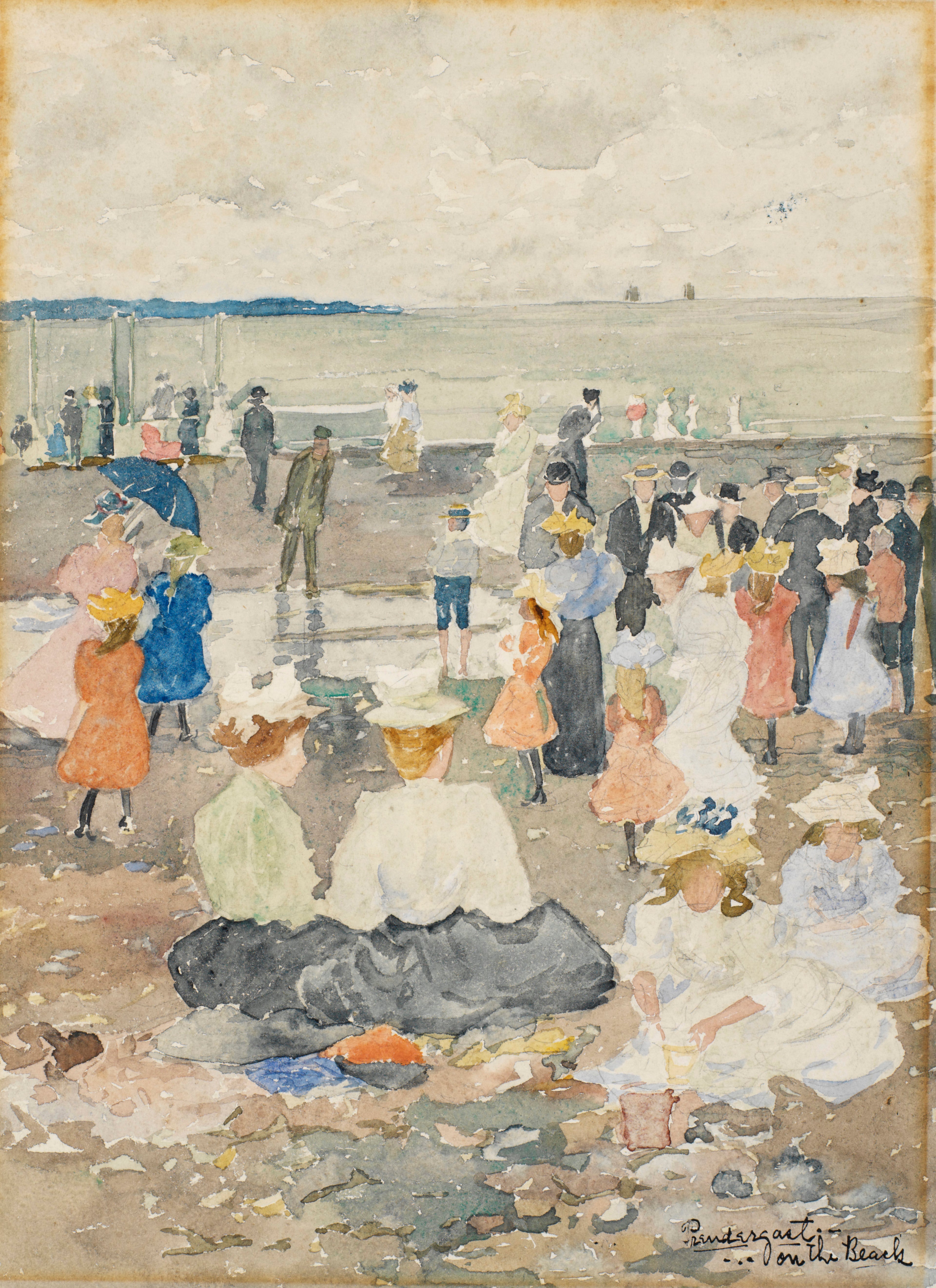 Sur la plage - Maurice Prendergast