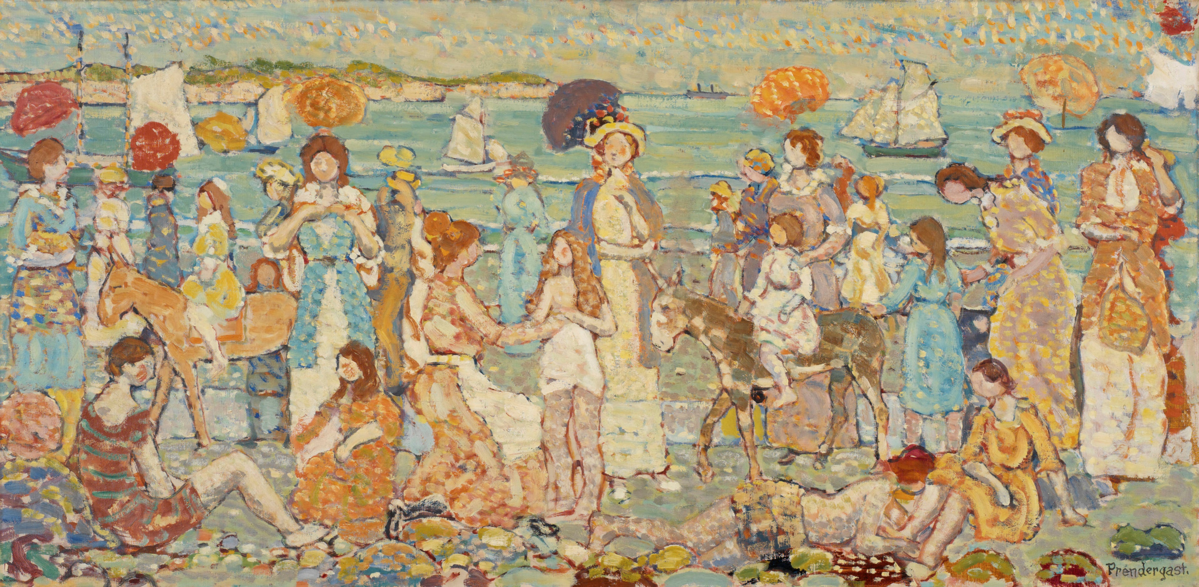 La Plage « N° 3 » - Maurice Prendergast