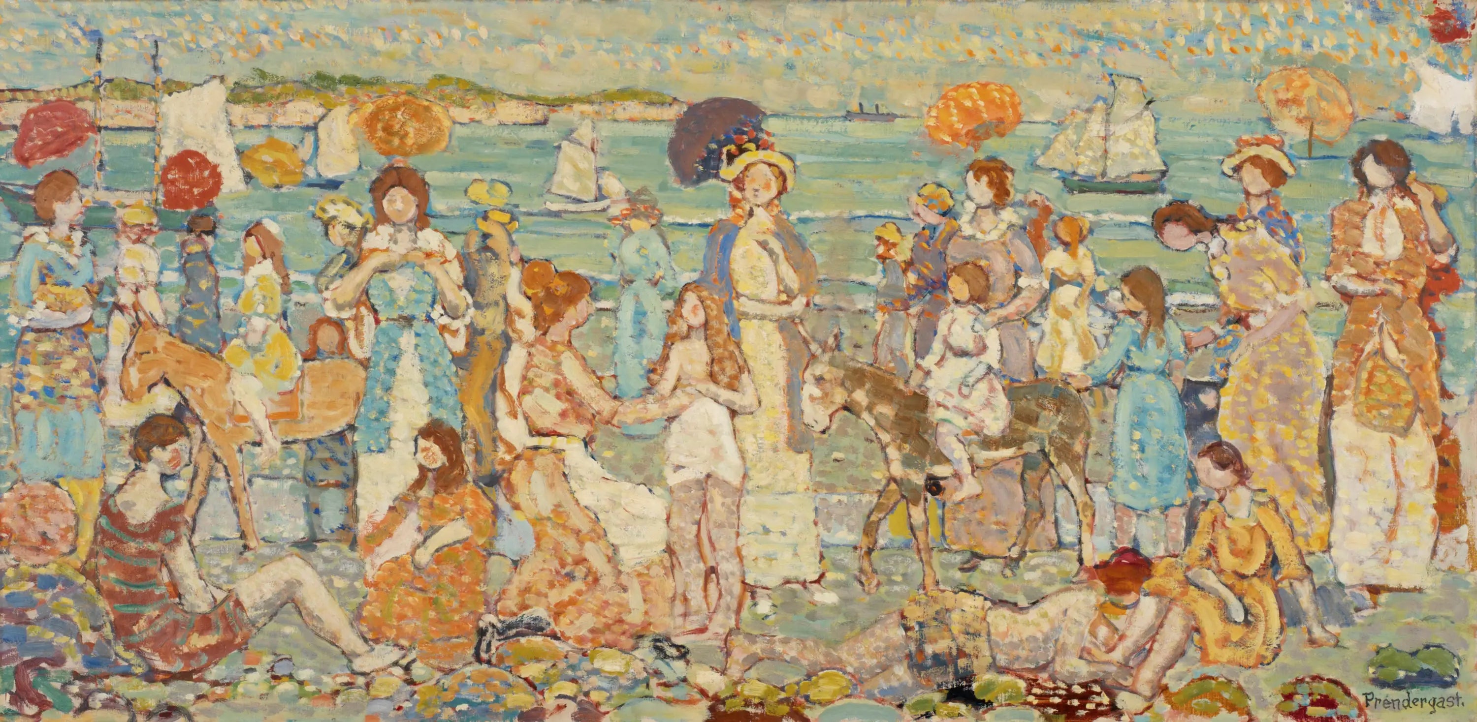 La Plage « N° 3 » - Maurice Prendergast - Alpha Reproduction