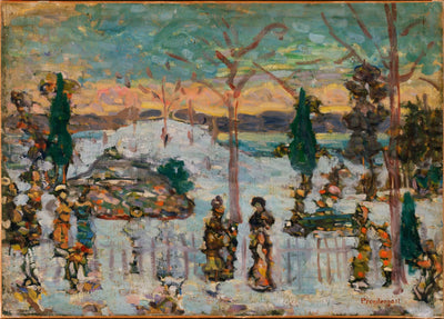 Neige en avril - Maurice Prendergast - Alpha Reproduction