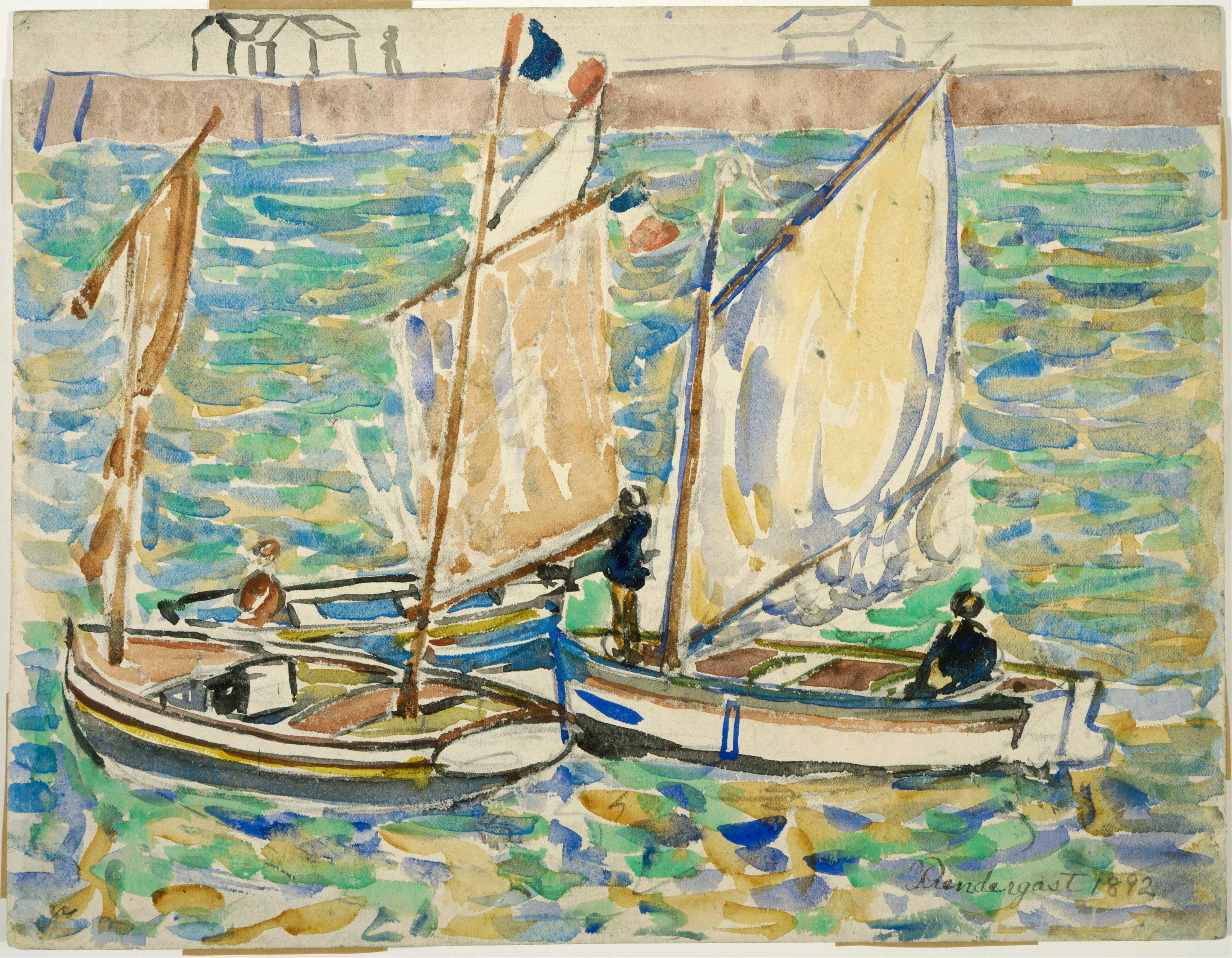 Saint-Malo - Maurice Prendergast
