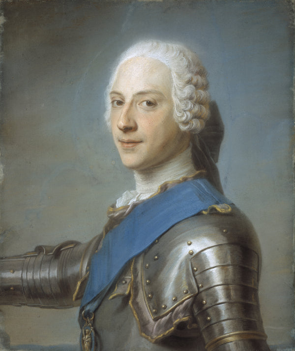 Prince Henri Benoît Clément Stuart, 1725 - 1807. Cardinal York - Maurice-Quentin de La Tour
