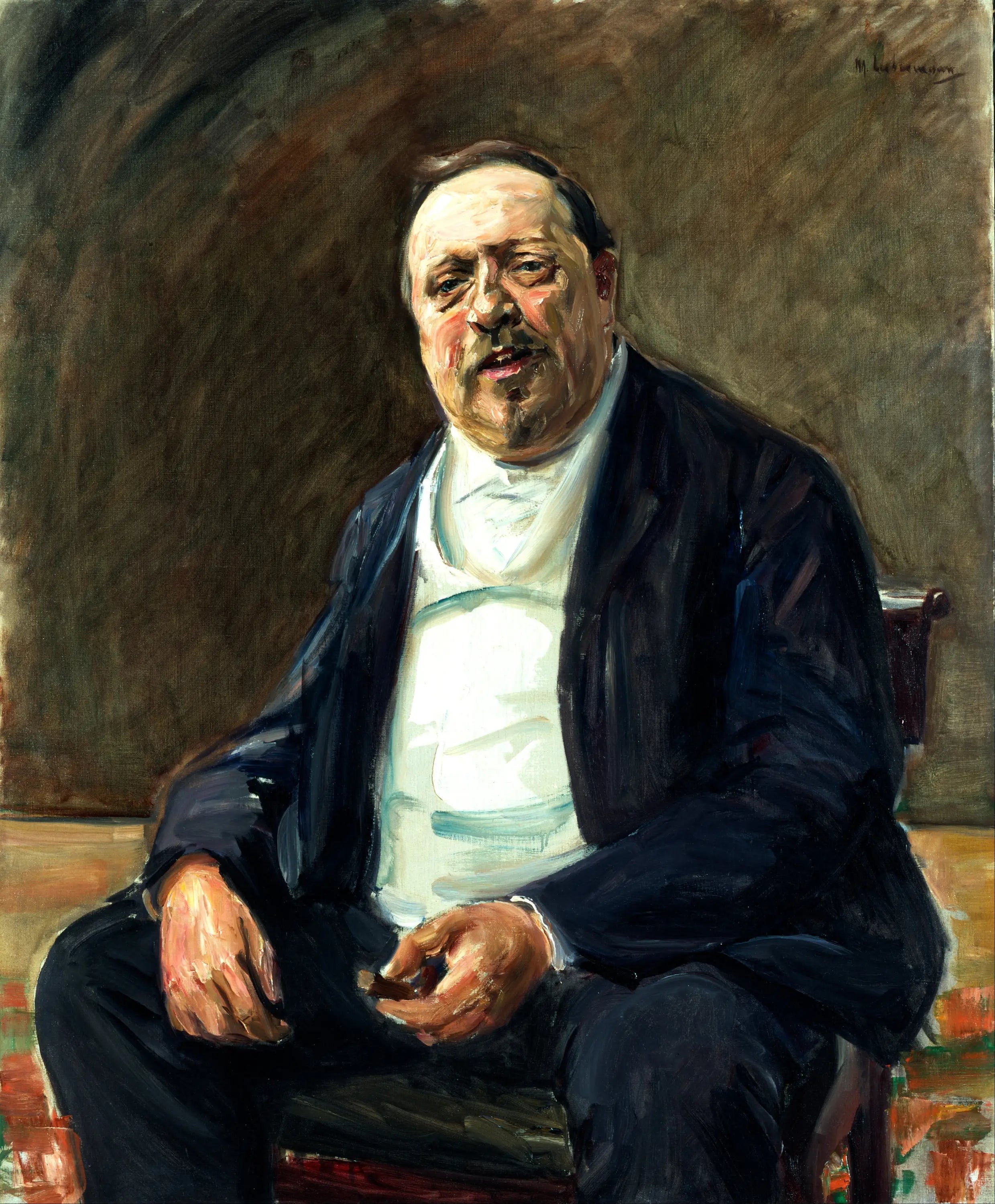 Alfred von Berger - Max Liebermann - Alpha Reproduction