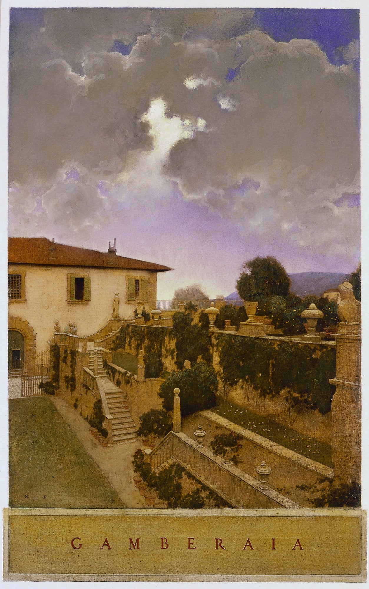 Villa Gamberaia, Settignano - Maxfield Parrish