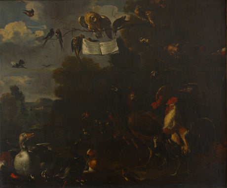 Concert d'oiseaux - Melchior de Hondecoeter