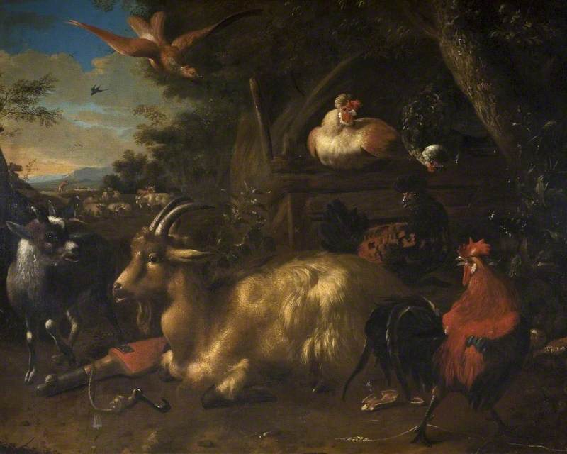 La basse-cour - Melchior de Hondecoeter