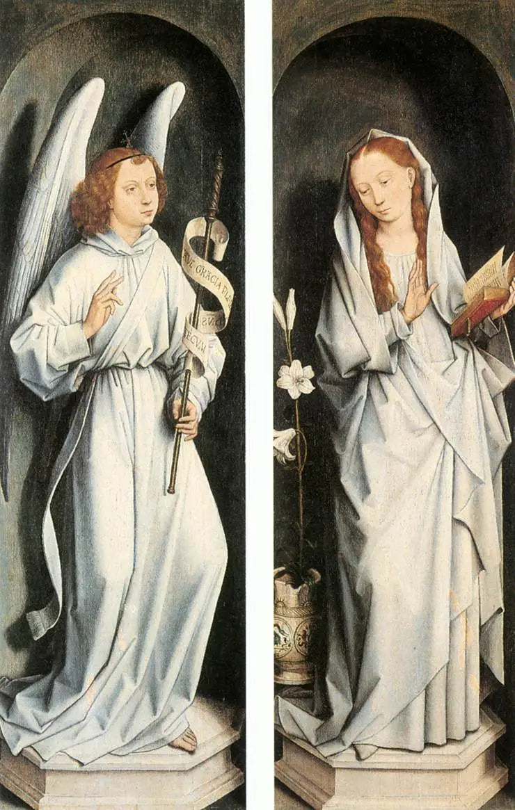 Annonciation - Hans Memling - Alpha Reproduction