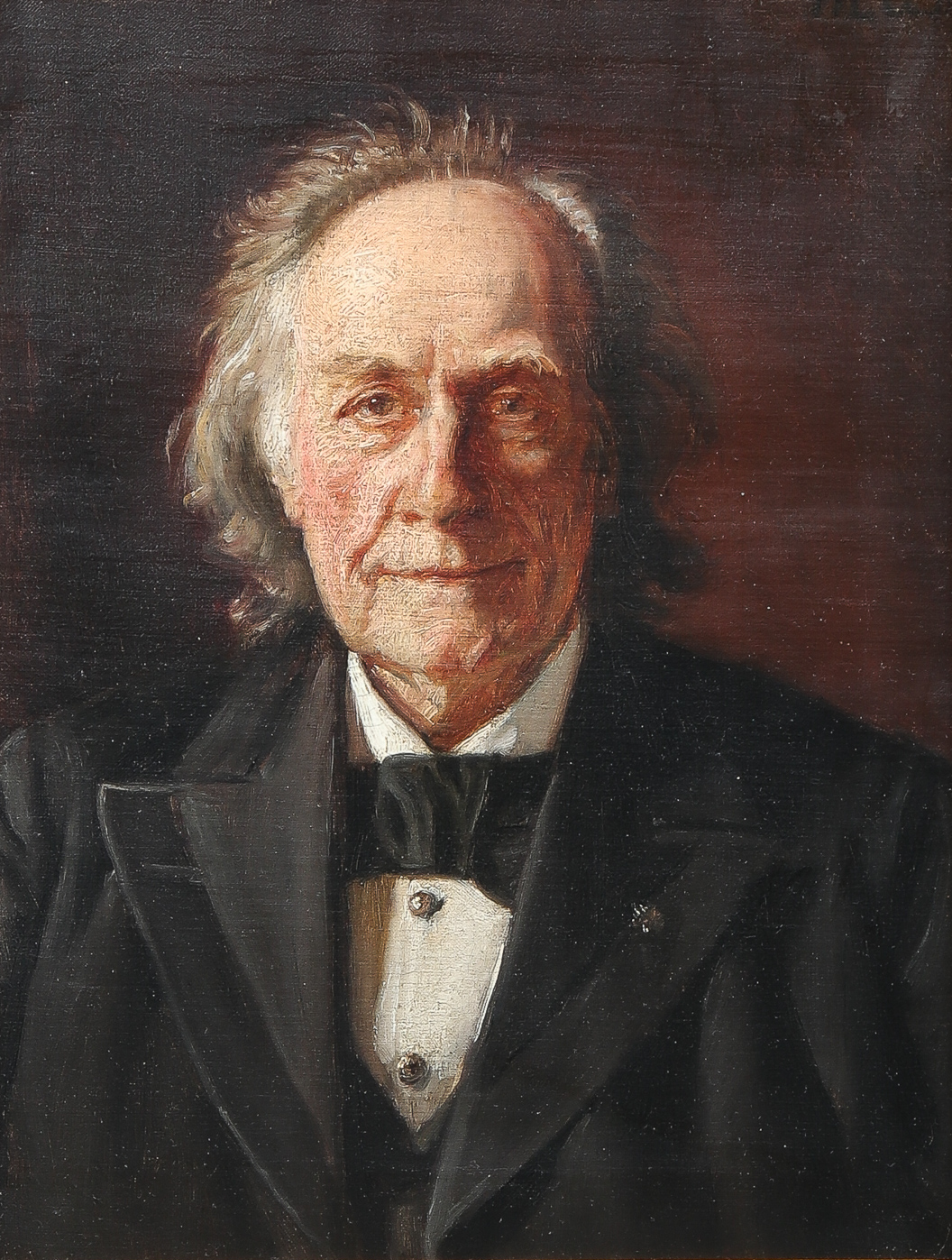 Portrait de Julius Døcker. - Michael Peter Ancher - Alpha Reproduction