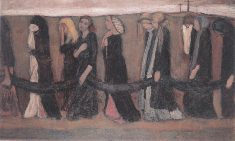 Zug klagender Frauen (1902) - Paula Modersohn-Becker