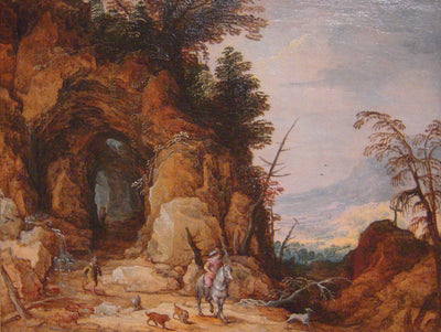 Route de montagne - Jan Brueghel l'Ancien