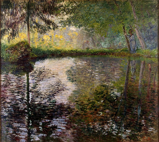 « สระน้ำที่มงต์เฌอรอง » – Claude Monet (1876)