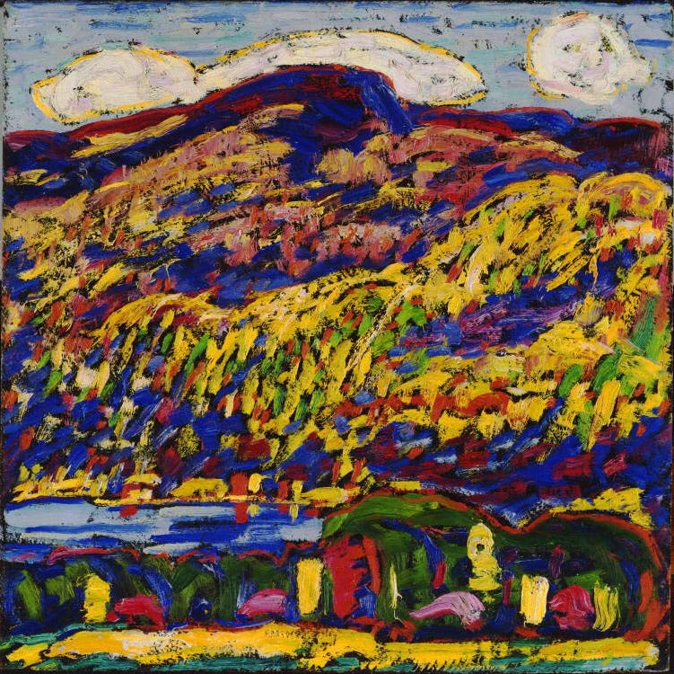Lac de montagne - Automne - Marsden Hartley