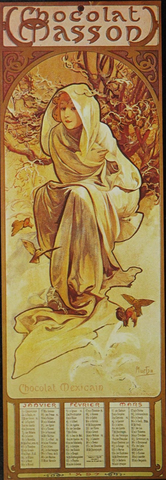 The seasons - Alfons Mucha (1897) - Alfons Mucha