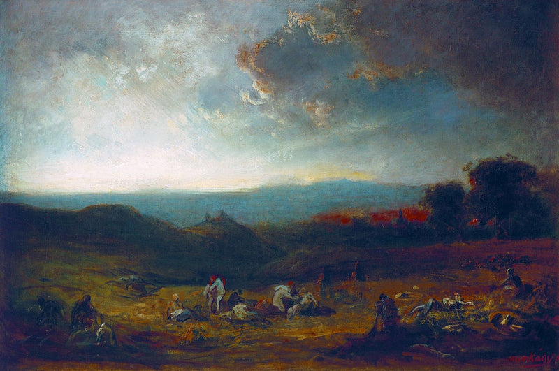 Le Champ de bataille d’Isaszeg - Mihály Munkácsy