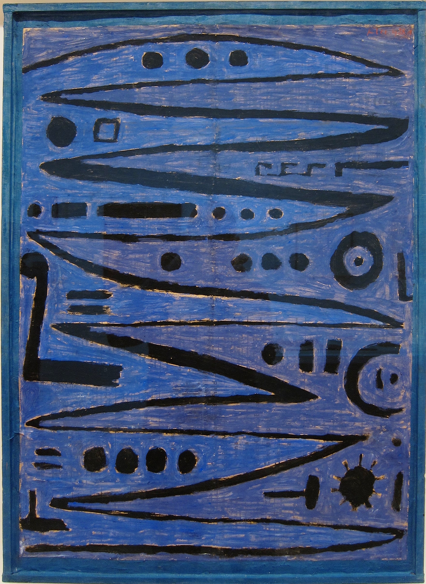 Heroic strokes of the bow — Paul Klee