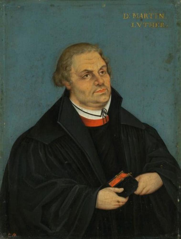 Portrait de Martin Luther (1565 - 1566) - Lucas Cranach the Elder