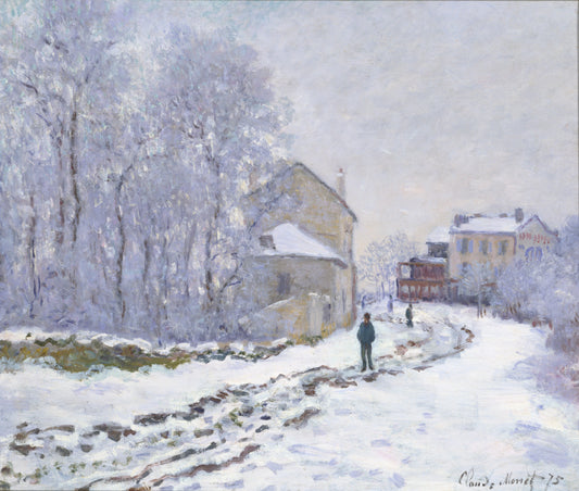 หิมะที่อาร์ฌองเตย - Claude Monet