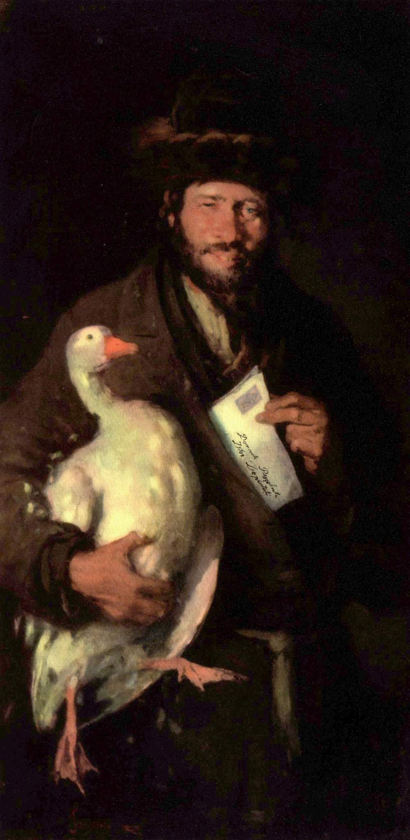 Le Juif à l’oie - Nicolae Grigorescu