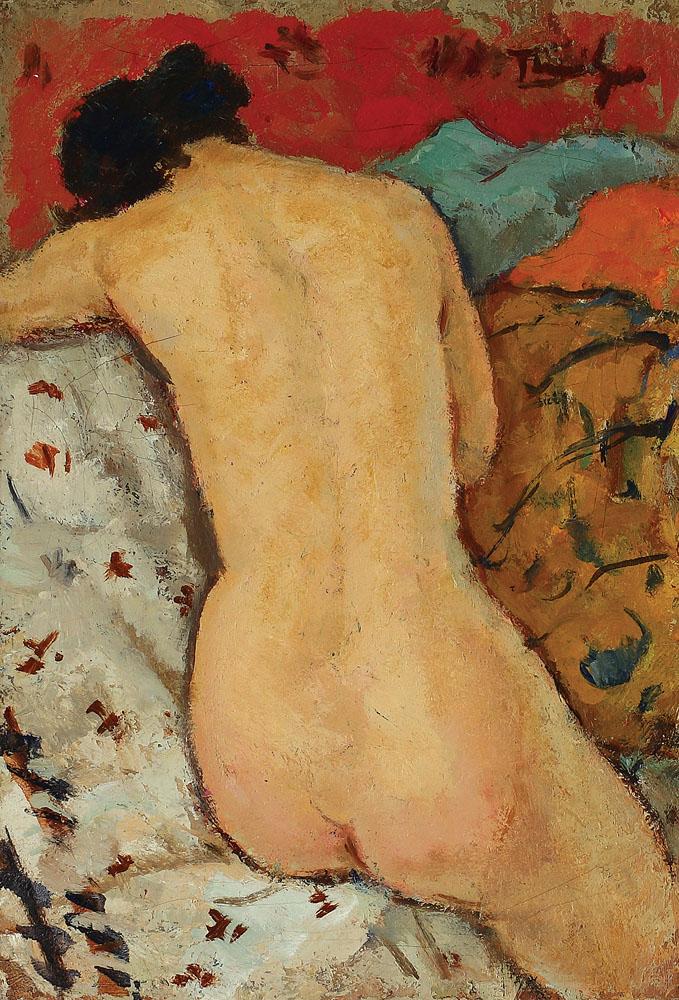 Nu dans la chambre - Nicolae Tonitza