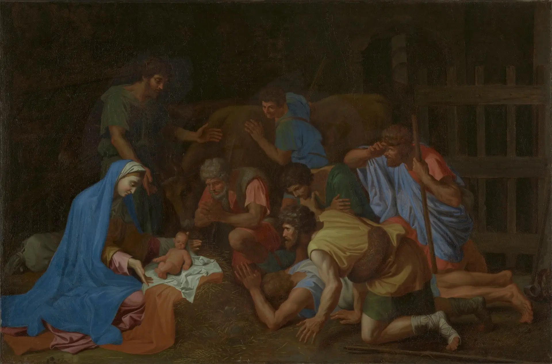 L’Adoration des bergers - Nicolas Poussin - Alpha Reproduction