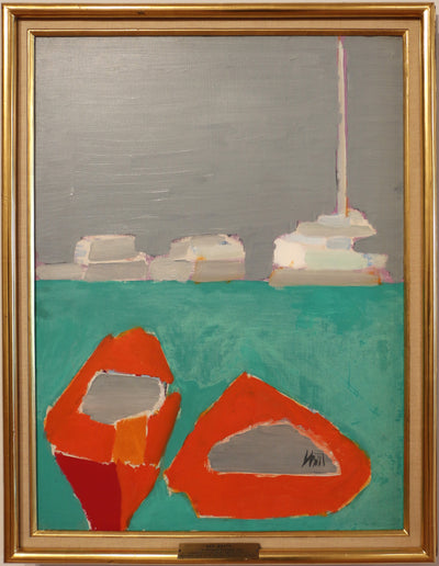 Bateaux rouges - Nicolas de Staël