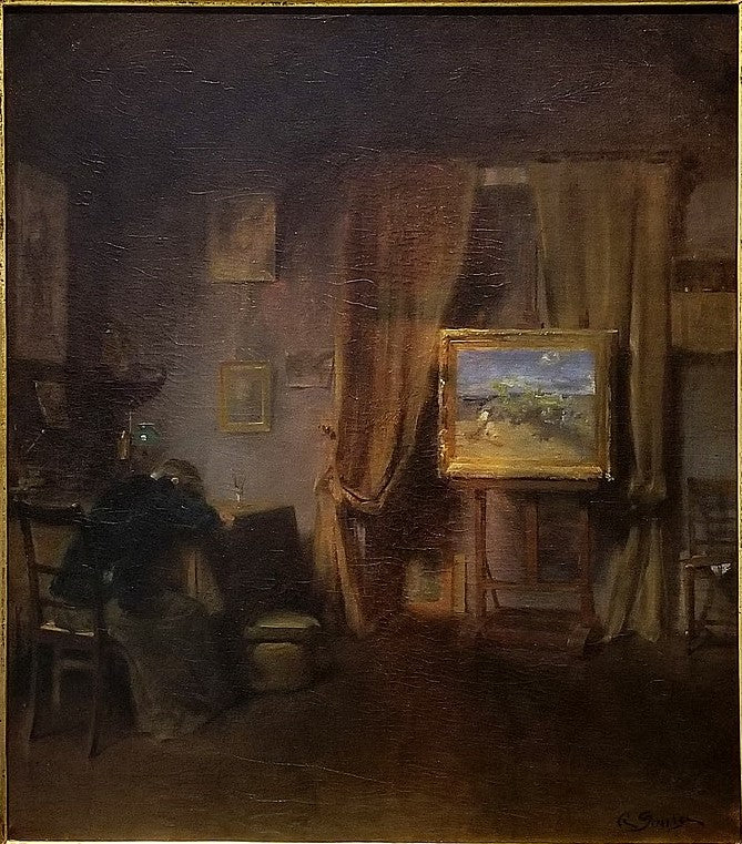 Dans l’atelier, Aurélia de Sousa, 1916