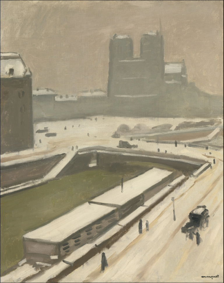 Paris sous la neige - Albert Marquet